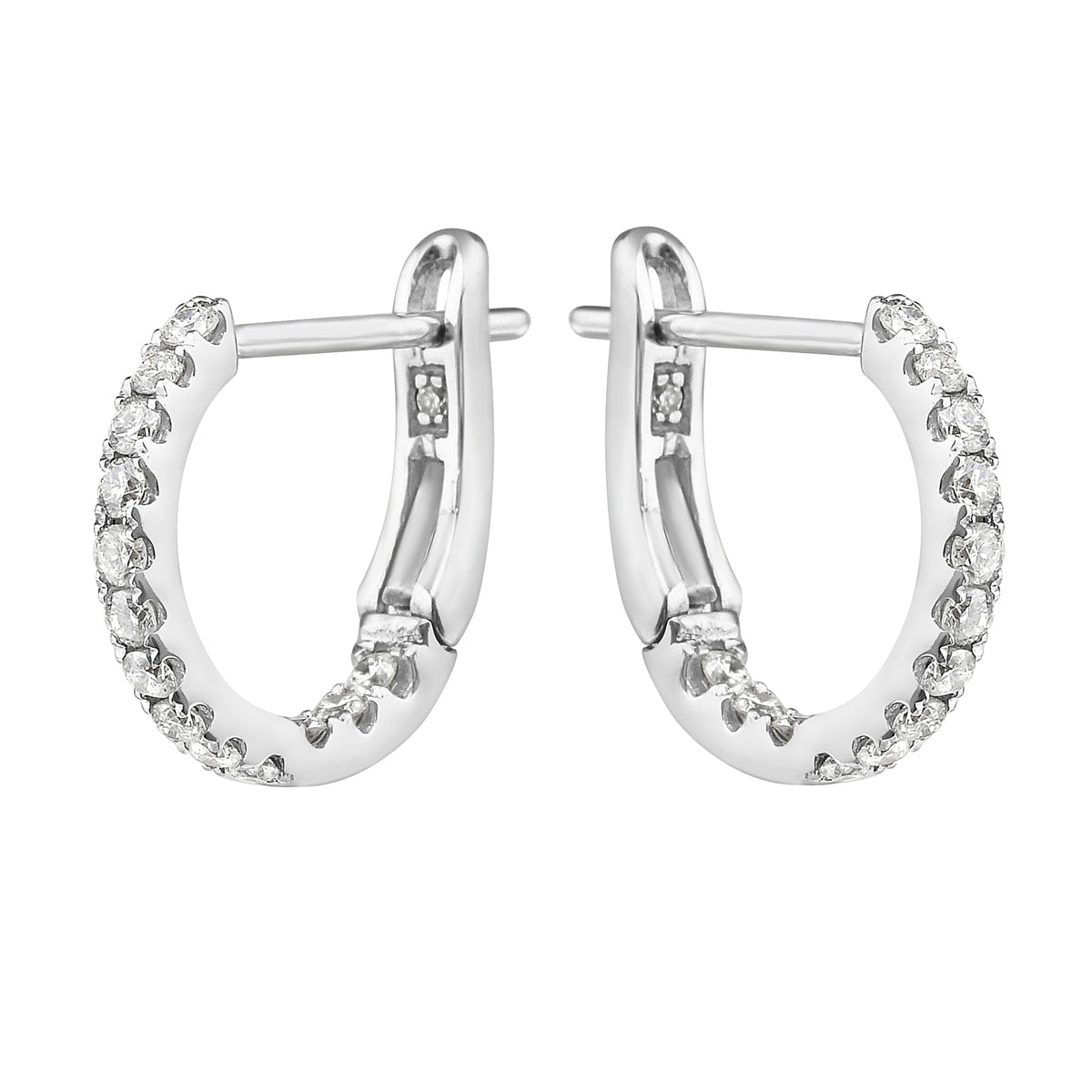 Earrings 14KW/1.6G 28RD-0.29CT