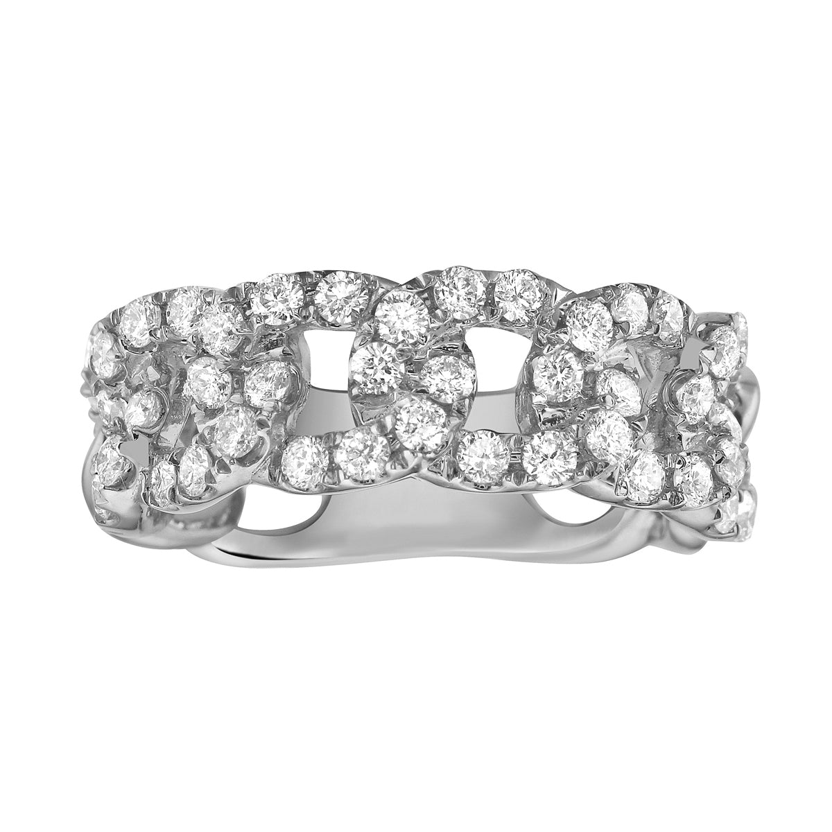 Ring 18KW/7.6G 48RD-1.16CT