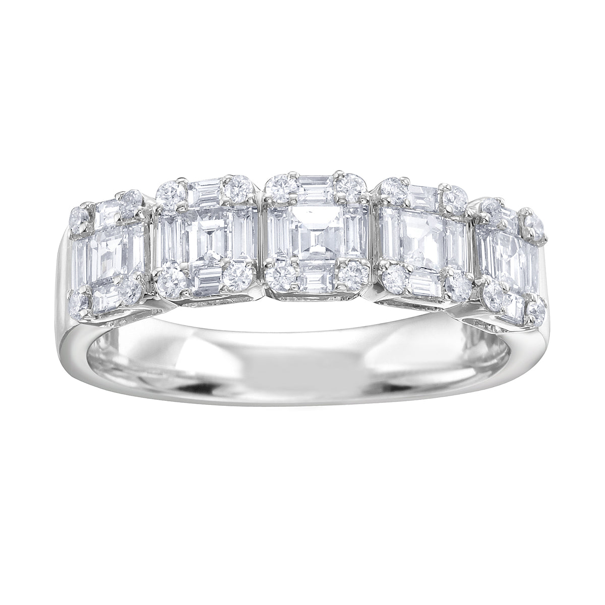 Ring 14KW/4.8G 20RD-0.15CT 25BD-0.64CT