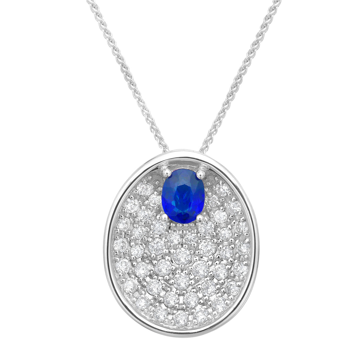 Pendant 14KW/1.8G 1SAPP-0.37CT 41RD-0.51CT