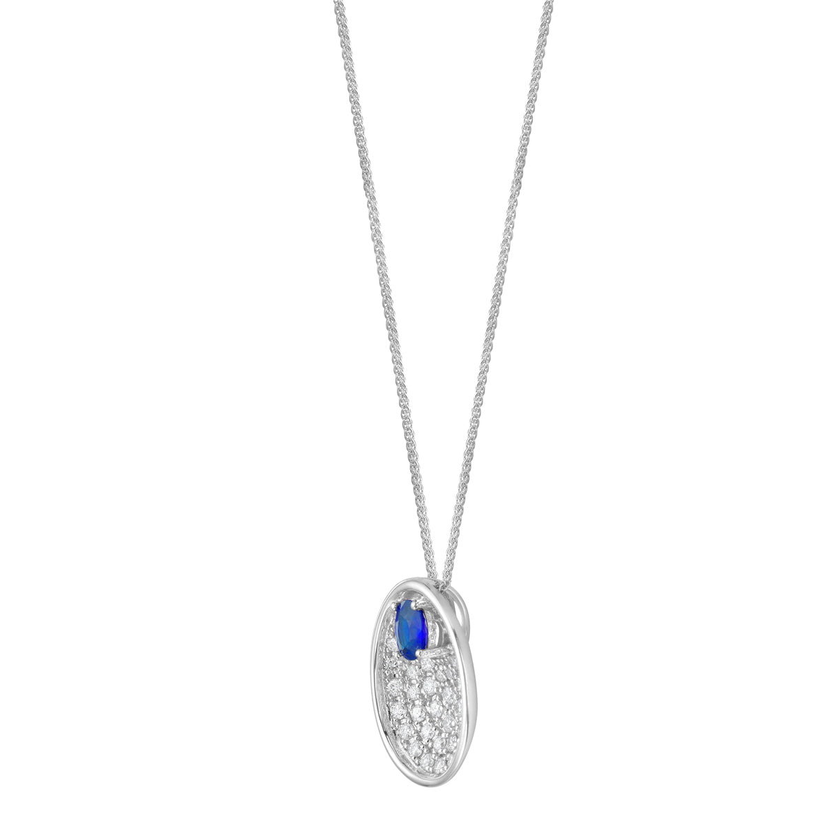 Pendant 14KW/1.8G 1SAPP-0.37CT 41RD-0.51CT