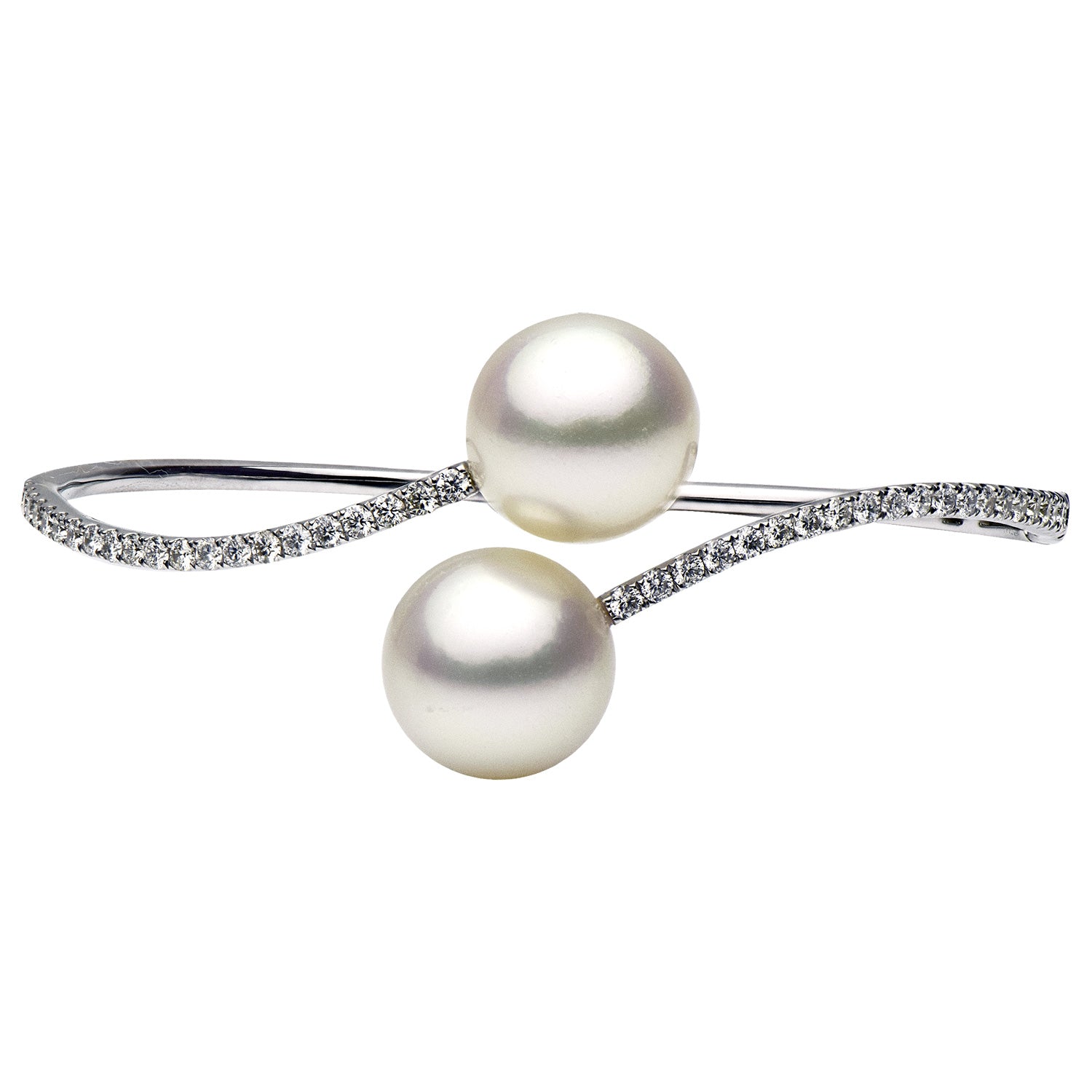 Bangle 14KW/7.9G 42RD-0.92CT 11-12mm Freshwater