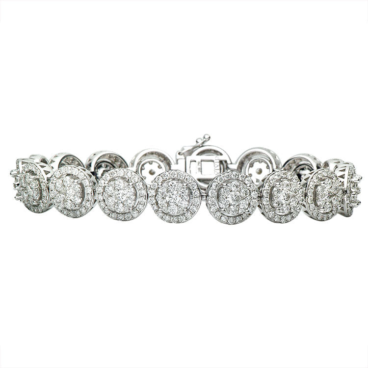 18KW Diamond Bracelet