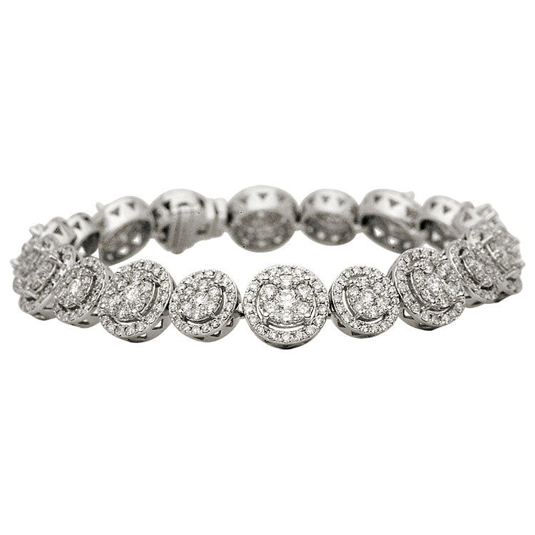 18KW Diamond Bracelet