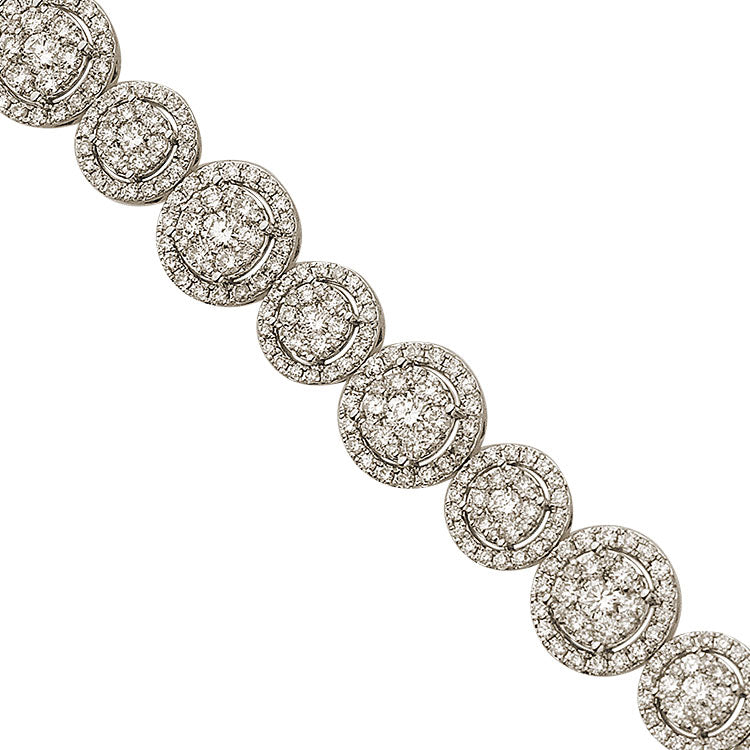 18KW Diamond Bracelet