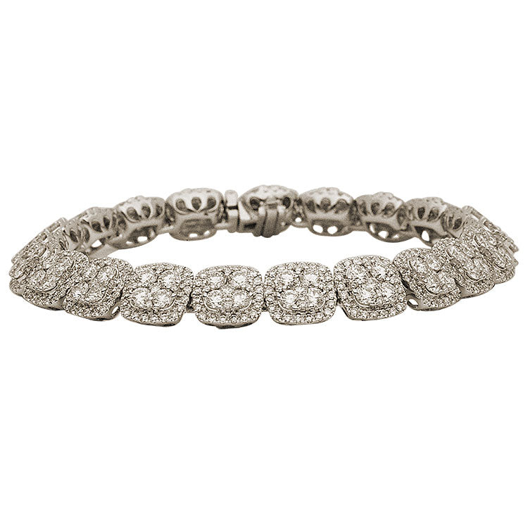 18KW Diamond Bracelet