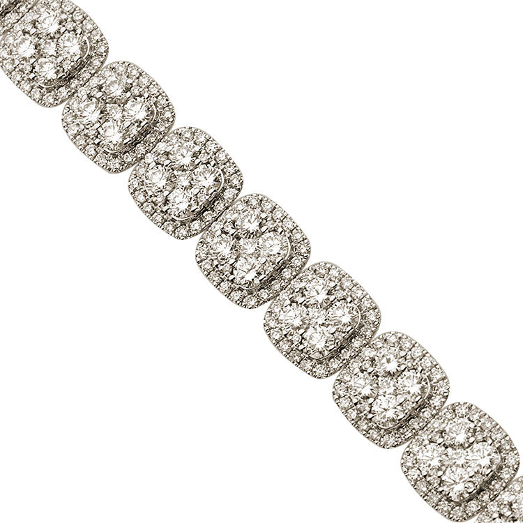 18KW Diamond Bracelet