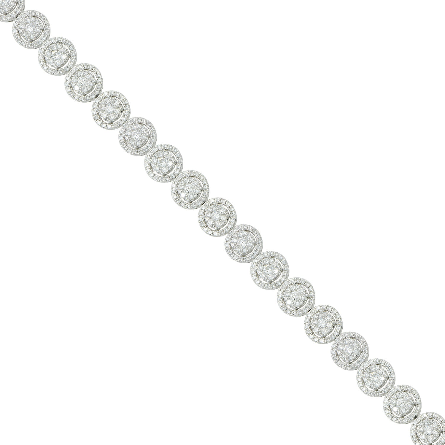 18KW Diamond Bracelet