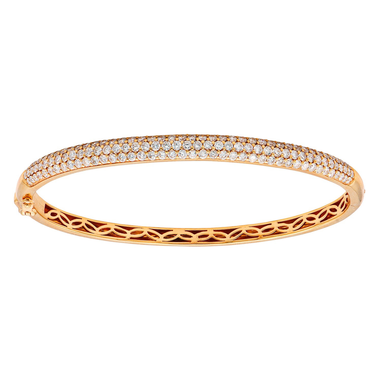 18KR Diamond Bangle