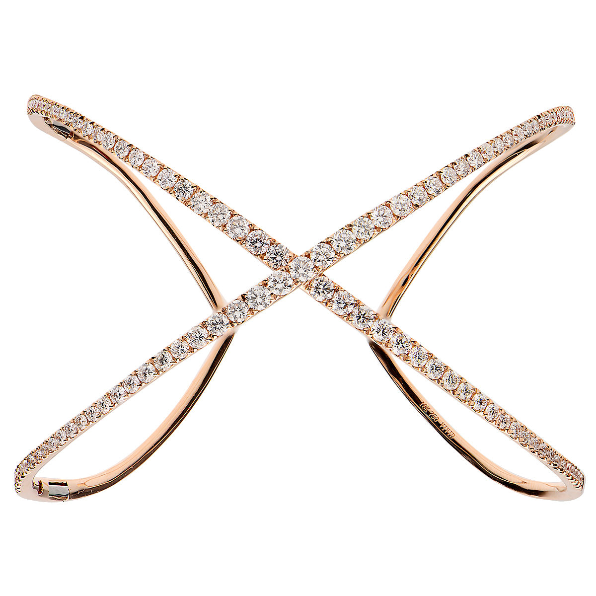 18KR Diamond Bangle