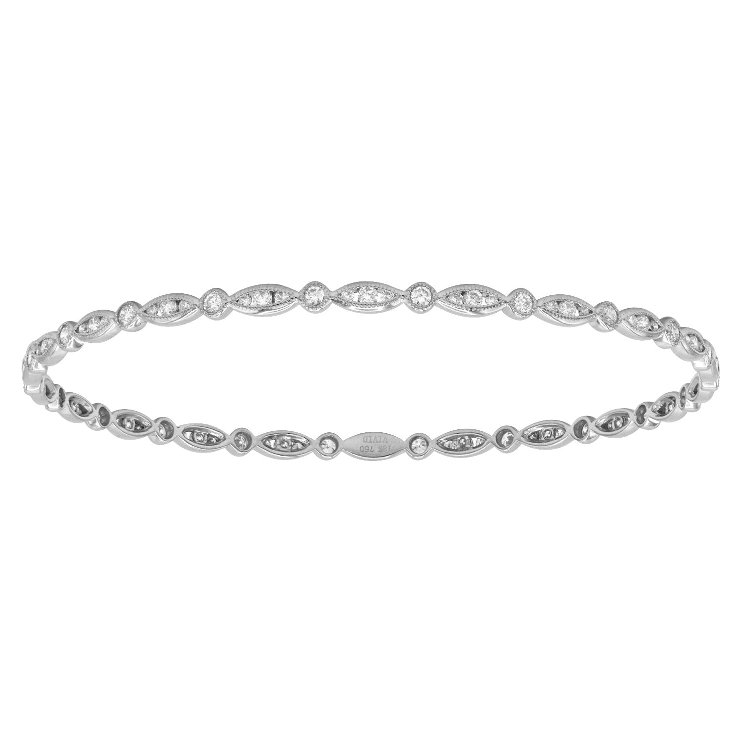 Bangle 18KW/9.5G 41RD-0.79CT