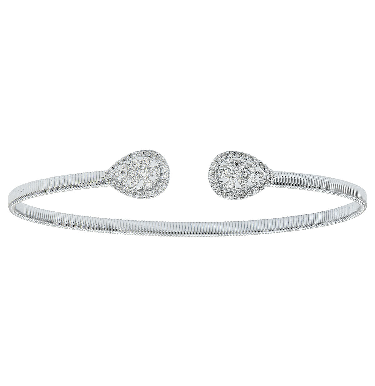 18KW Diamond Bangle