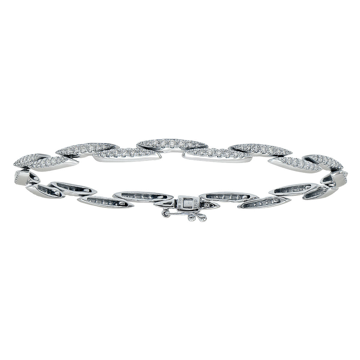 18KW Diamond Bracelet