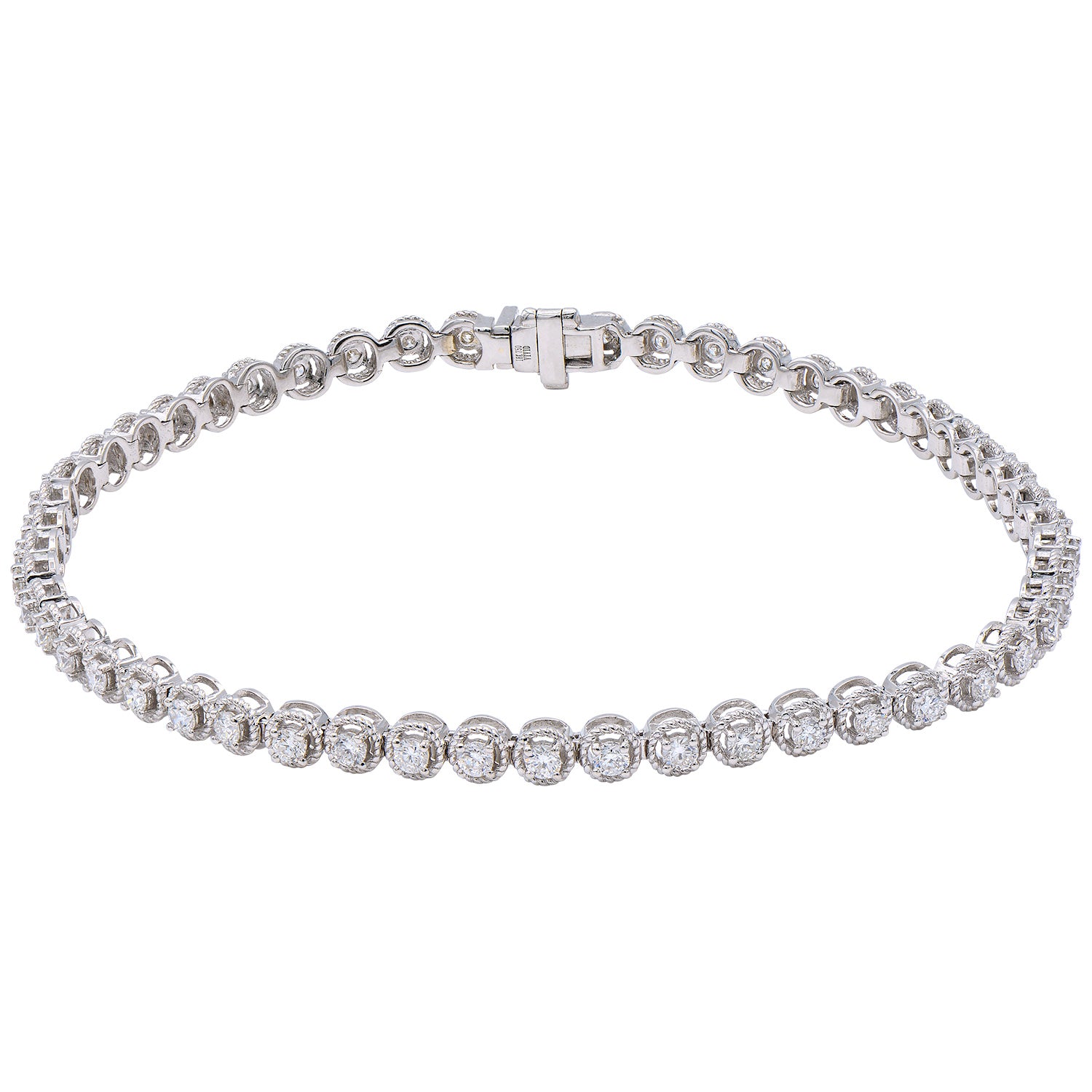 18KW Diamond Bracelet