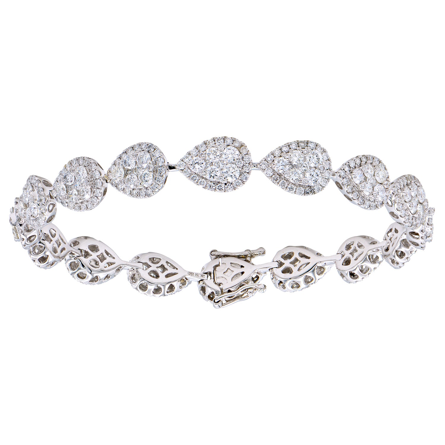 18KW Diamond Bracelet