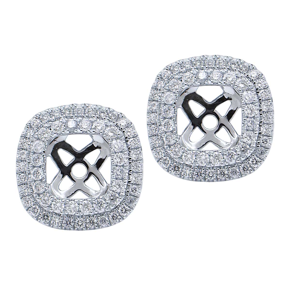 Earrings 14KW/1.9G 104RD-0.47CT