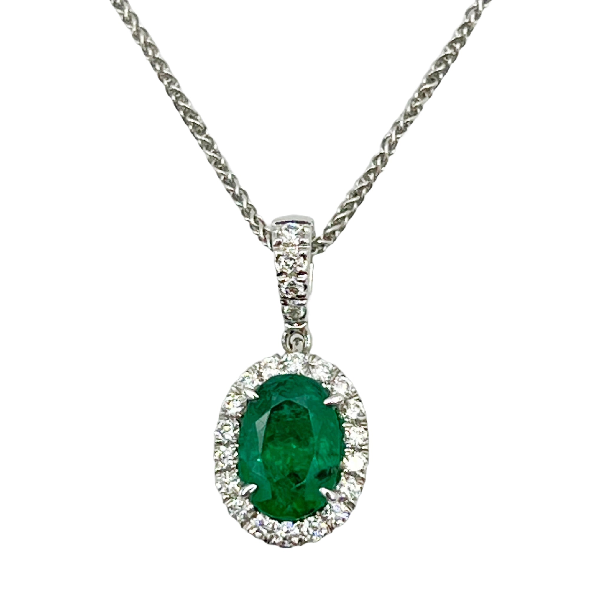 Pendant 14KW/1.2G 1EMER-1.23CT 22RD-0.22CT