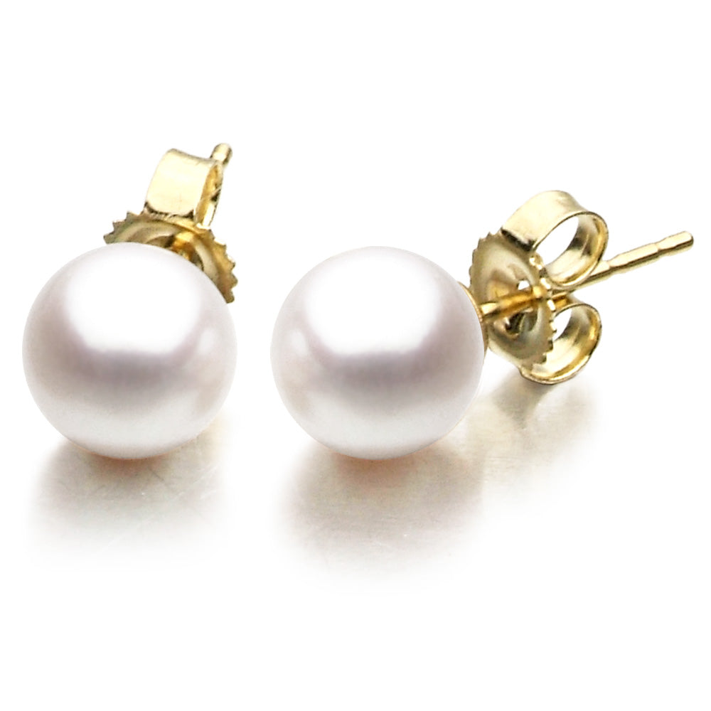 Akoya Pearl Studs - 4-4.5mm