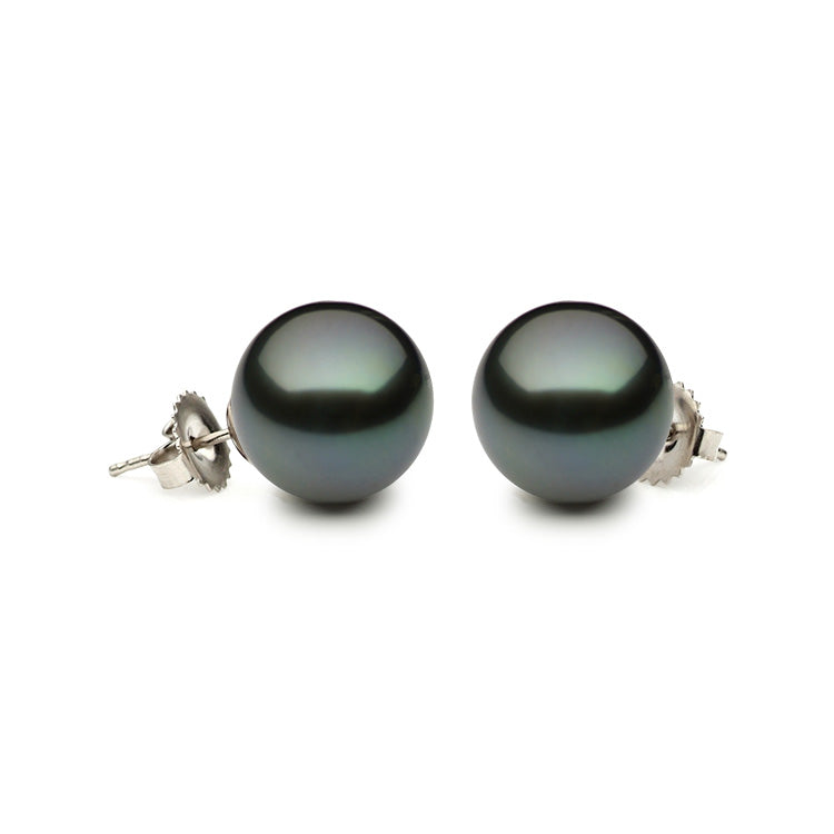 14KW Tahitian Pearl Tahitian Stud, 8-9mm