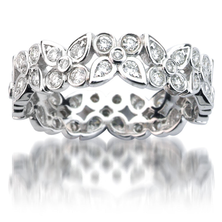 18KW Fashion Diamond Ring