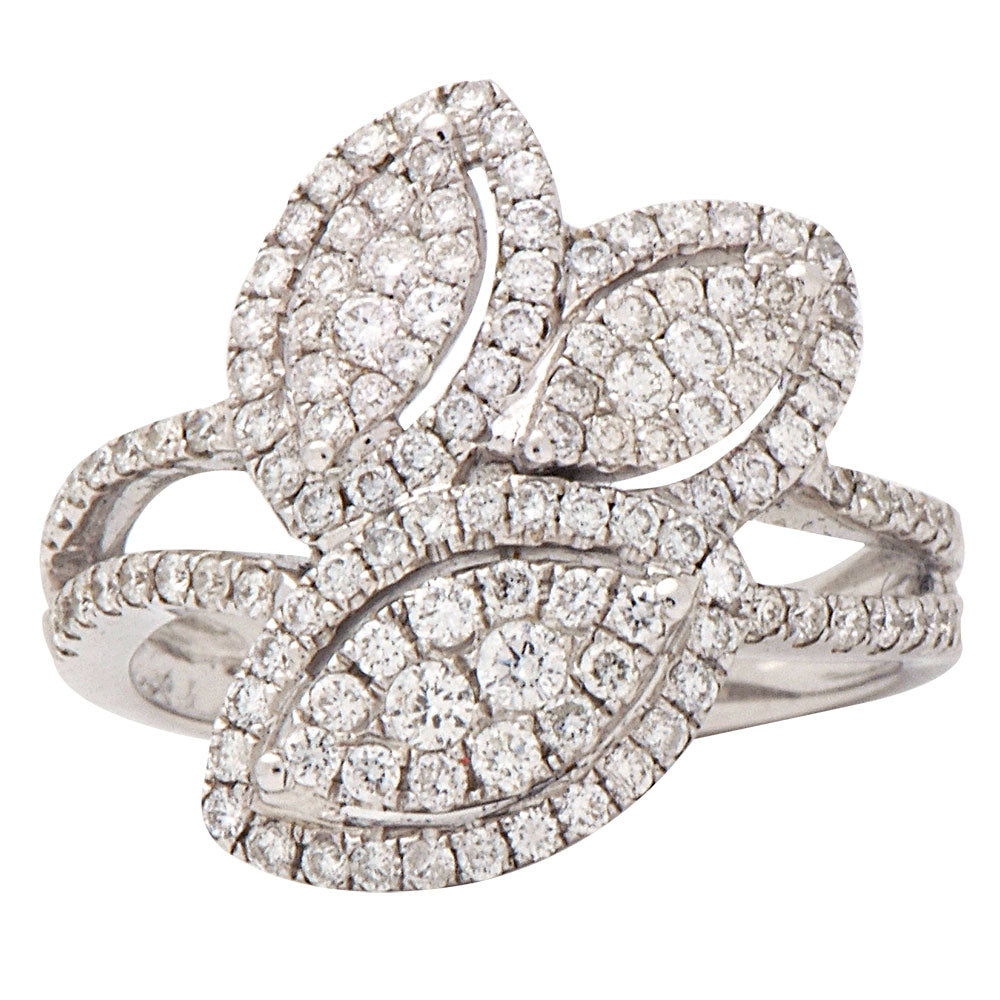 18KW Fashion Diamond Ring