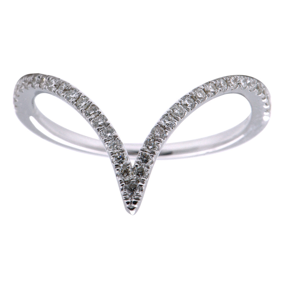 18KW Fashion Diamond Ring