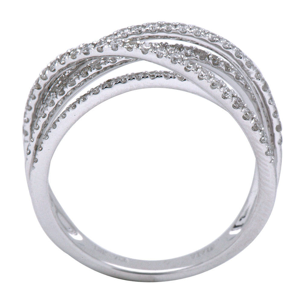 18KW Fashion Diamond Ring