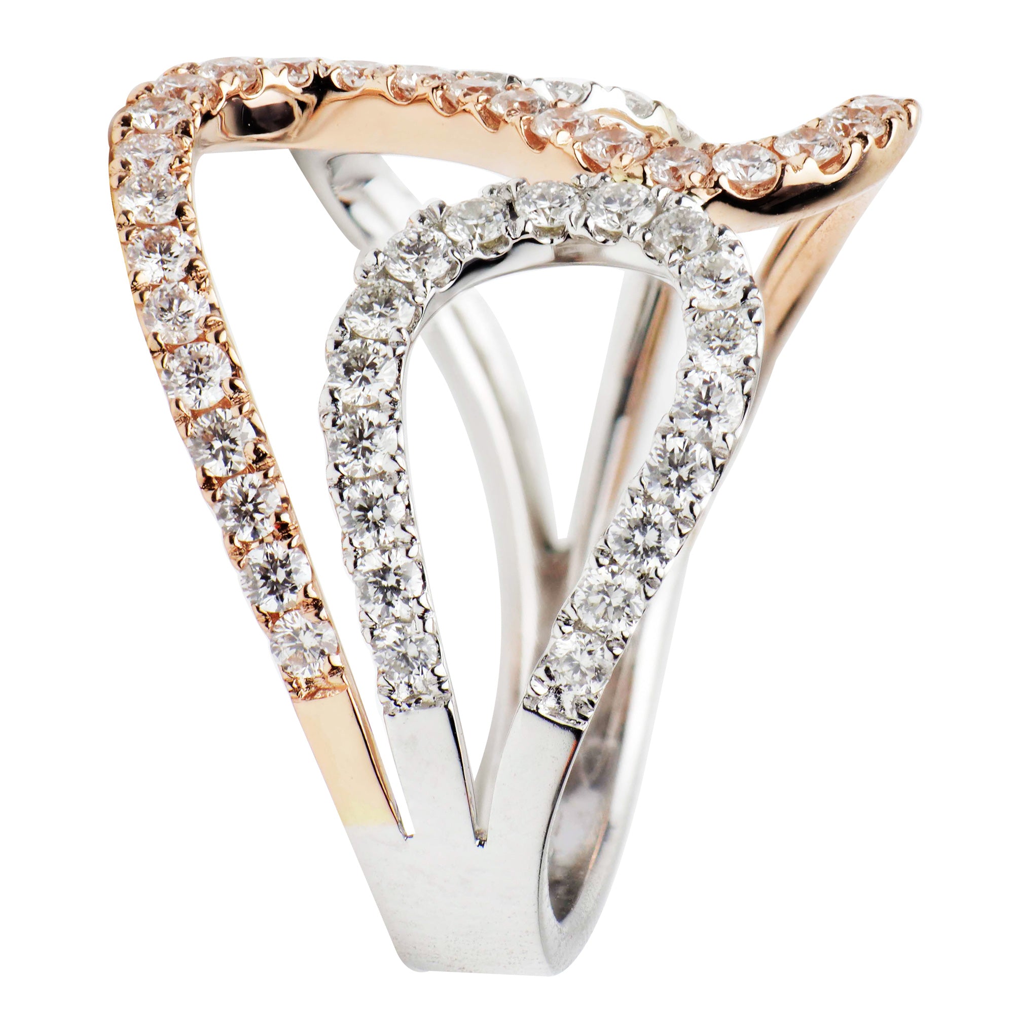 18KWR Fashion Diamond Ring