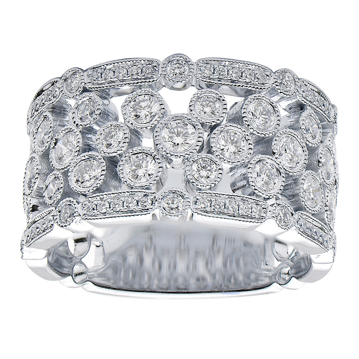 18KW Fashion Diamond Ring