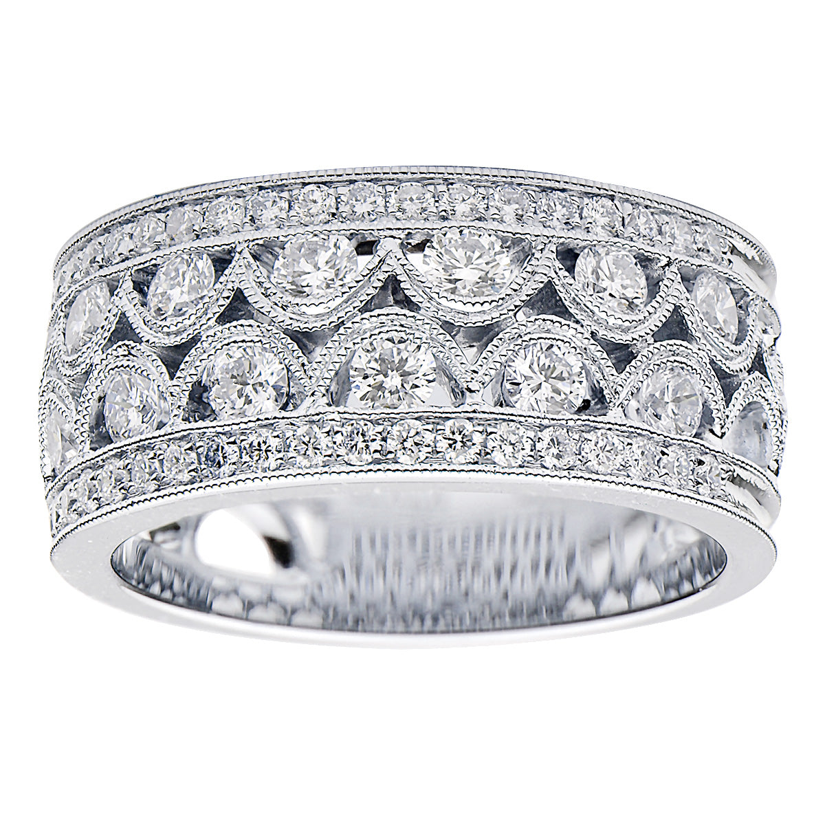 18KW Fashion Diamond Ring