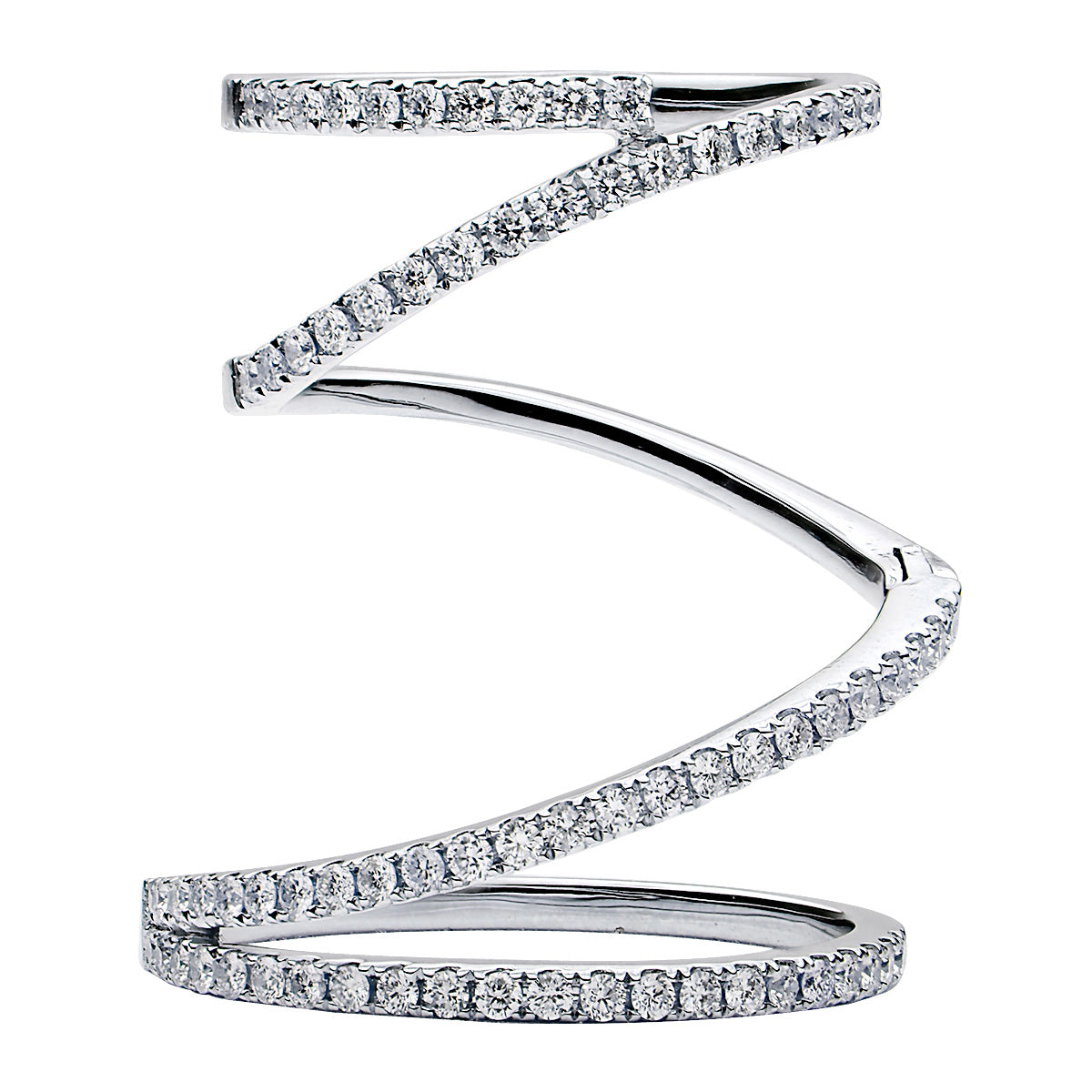 18KW Fashion Diamond Ring