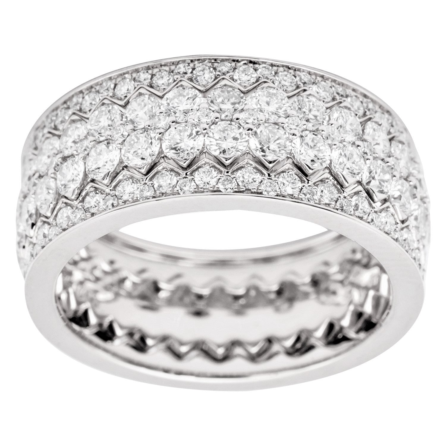 18KW Fashion Diamond Ring