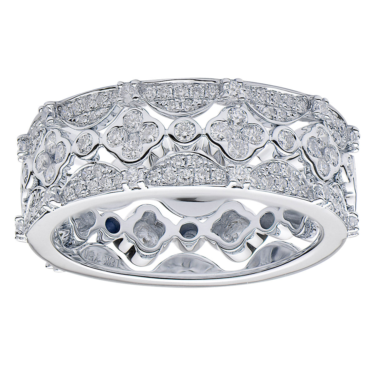 18KW Fashion Diamond Ring