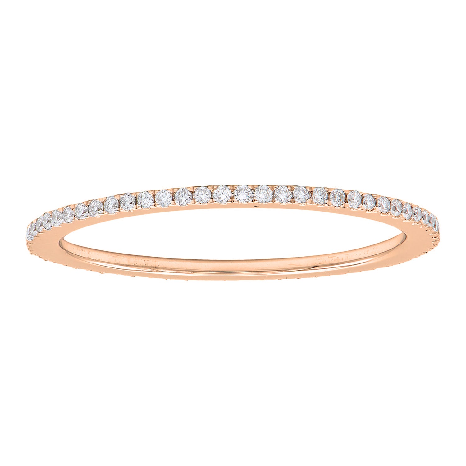 18KR Diamond Band