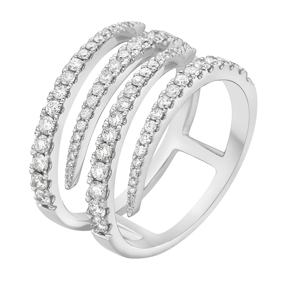 18KW Fashion Diamond Ring