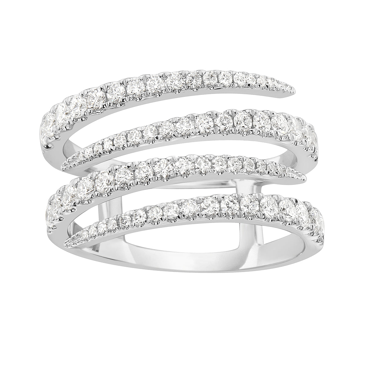 18KW Fashion Diamond Ring