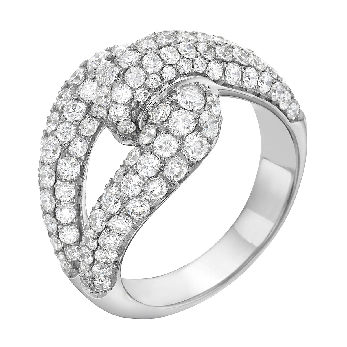 Ring 18KW/8.5G 138RD-2.45CT