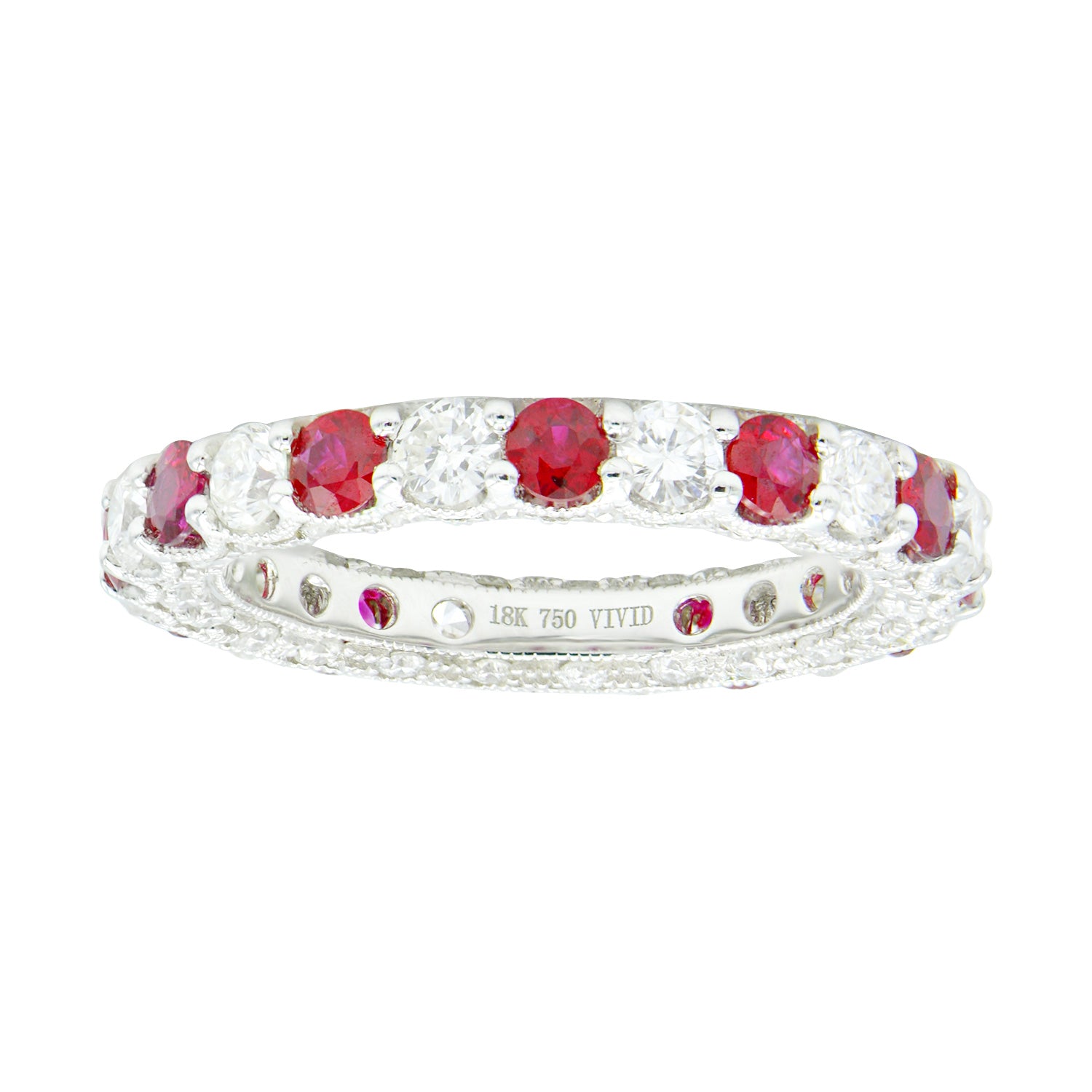 18KW Ruby Ring