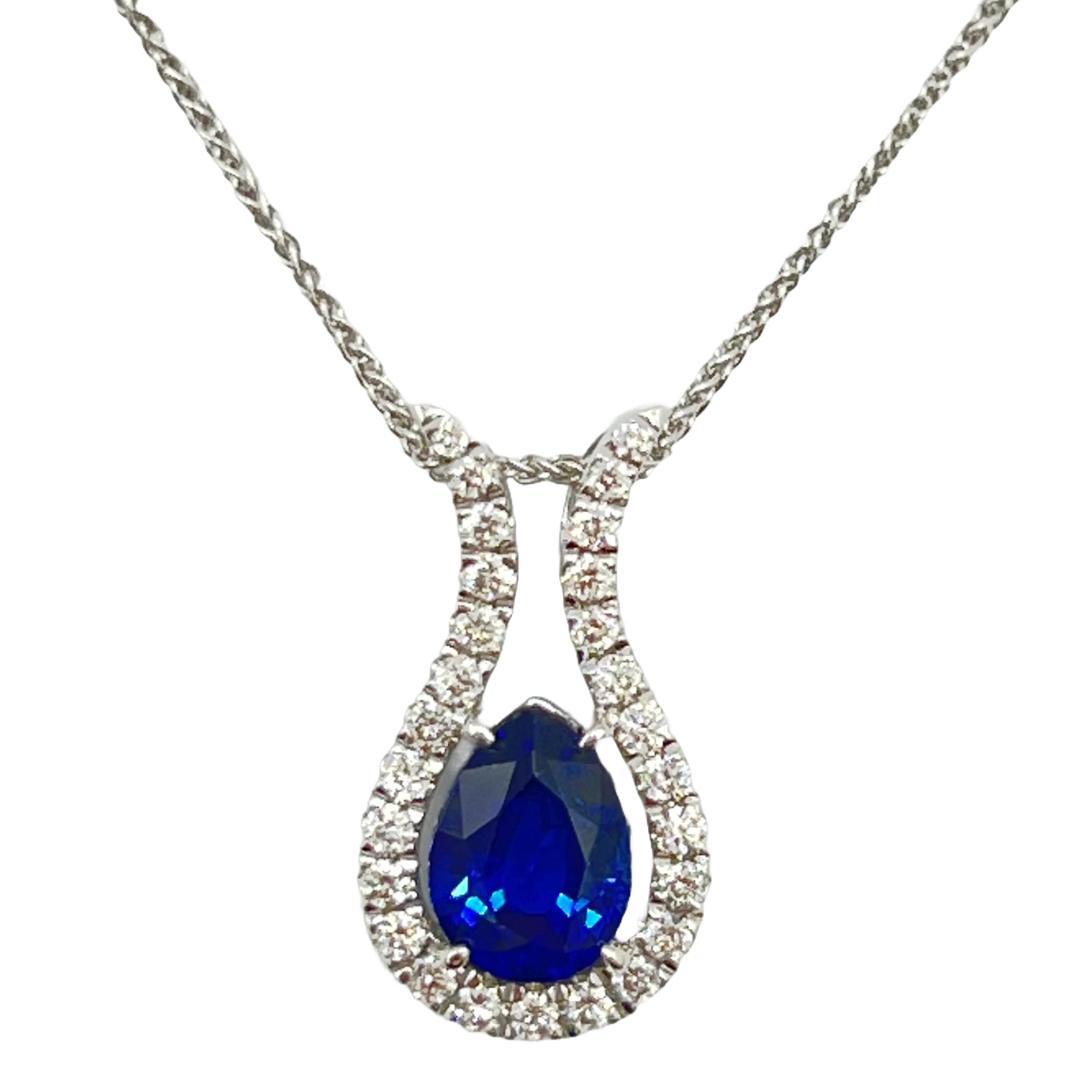 Pendant 18KW/1.6G 1SAPP-1.06CT 27RD-0.25CT